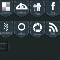 JEANS SOCIAL MEDIA ICON PACK