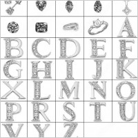 jewelry alphabets brush