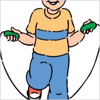 Jumping Rope clip art