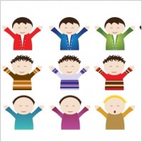 Kid Boy Vector