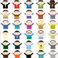Kid Boy Vector 