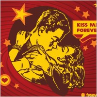 Kiss Vector