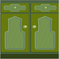 Kitchen Base Cupboard clip art