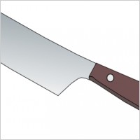 Cartoon Kitchen Knives