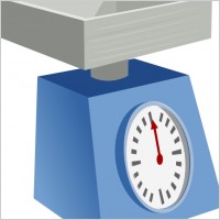 Kitchen Scales clip art