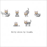 Kitty Alive icons pack