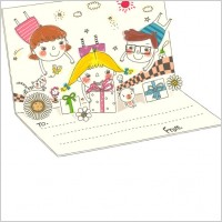 korea cute line drawing vector 1 family