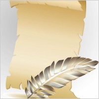 kraft paper rolls 01 vector