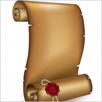 kraft paper rolls 03 vector