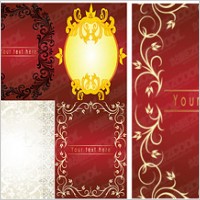 lace border vector material