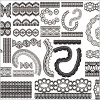 Vector Lace Patterns