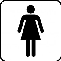 Ladies Room clip art