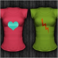 Ladies Short Sleeved Shirt Template