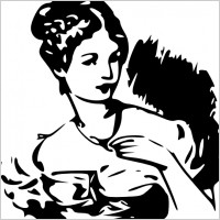 Lady Clipart clip art