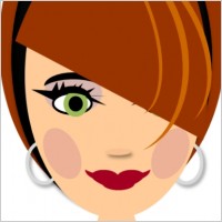 Lady with red hair