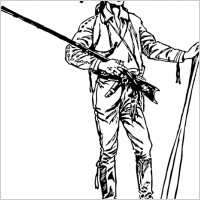 Lake Sailor clip art