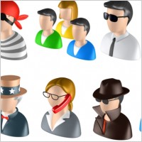 Large People Icons icons pack