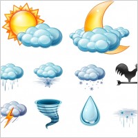 Large Weather Icons icons pack