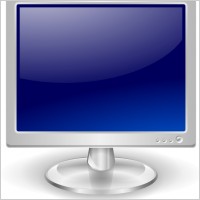 Lcd Monitor clip art