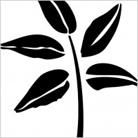 Leaf Silhouette clip art