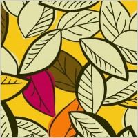 Leaves Background Vector
