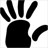 Hand Print Vector Free Vector For Free Download About (48) Free Vector 