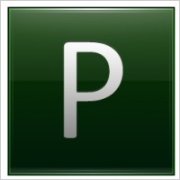 Letter P dg