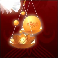 libra pattern vector dream
