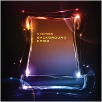 light frame composed of vector 2