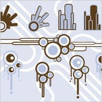 lines of design elements vector