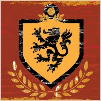 Lion Shield Coat of Arms