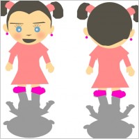 Little Kid Girl Cartoon clip art