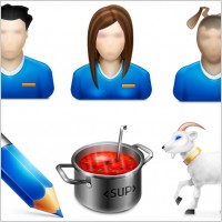LiveJournal turns 10 icons pack