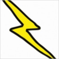 Lnxwalt Cheap Lightning Bolt clip art