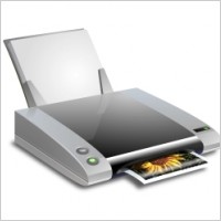 Longhorn color printer Icon