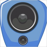 Loudspeaker In Comic Style clip art