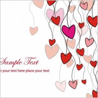 Love Card Vector Illustration