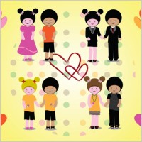 Love Couples Vectors
