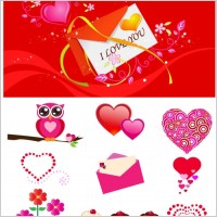 love element vector