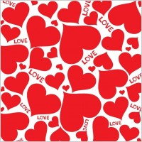 Love Hearts Vector Background