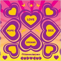 Love Hope Sex Dreams Vector