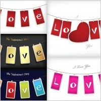 love tag vector