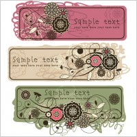 lovely background pattern vector