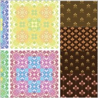 lovely background pattern vector
