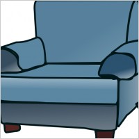 Loveseat clip art
