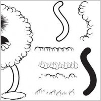 Lumpy brushes