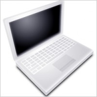 Mac Book White Off