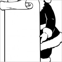 Make A Santa List clip art