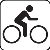 Map Symbols Bike clip art