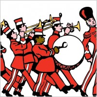 Marching Band clip art